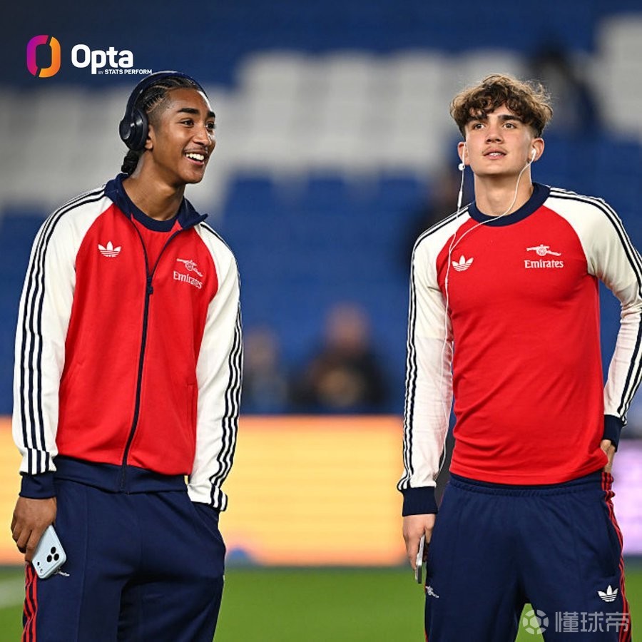 道曼与萨蒙同时首发，阿森纳为首支派两名U16球员首发的英超球队